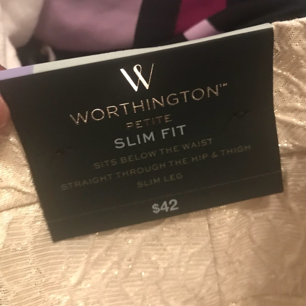 Jacquard Ankle Pants - Picture 2 of 2